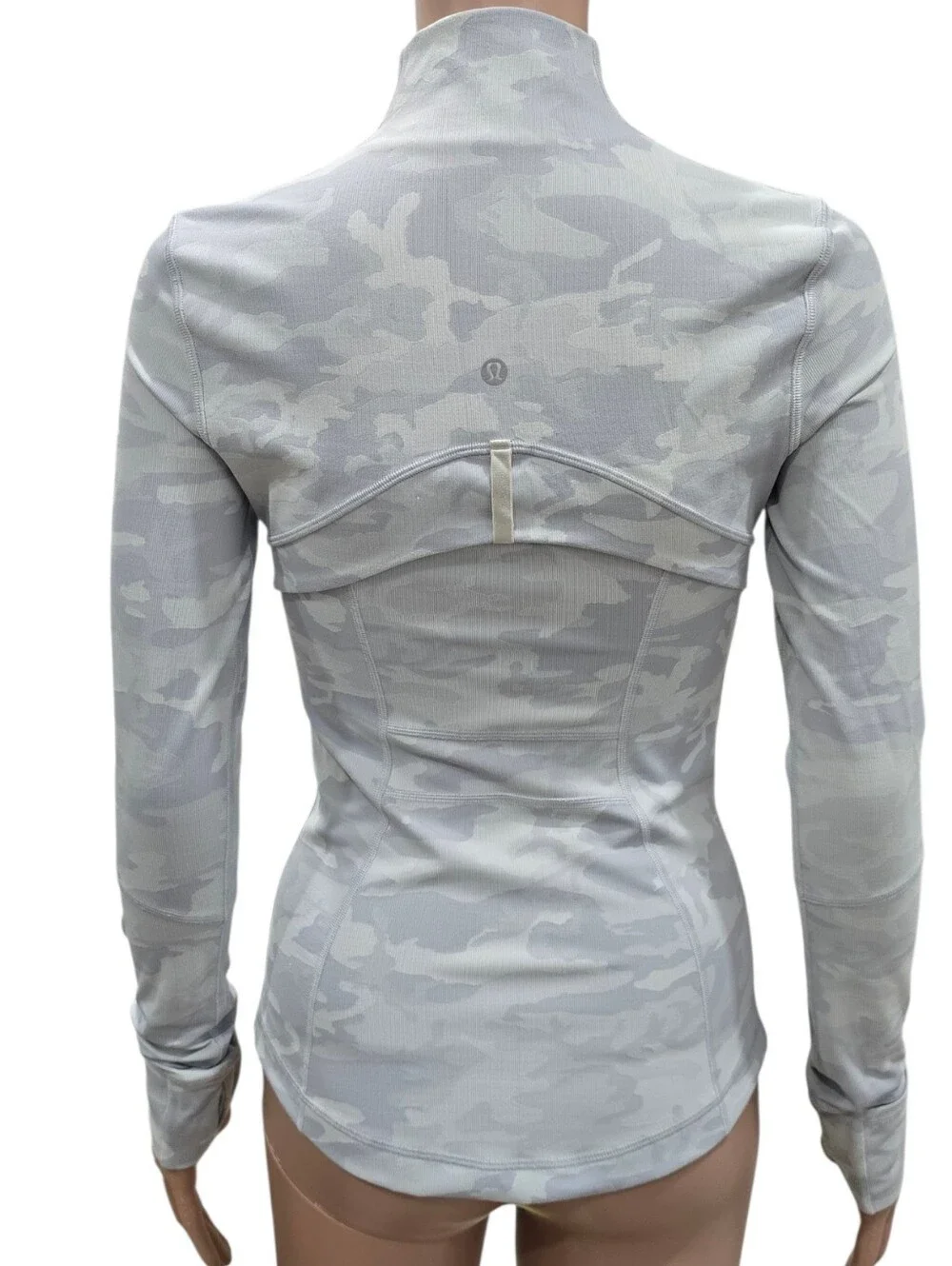 Lululemon Define Jacket Lux Jacquard In Cognito Camo Alpine White Multi